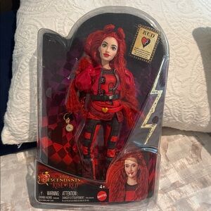 Mattel Descendants Red and Black Doll